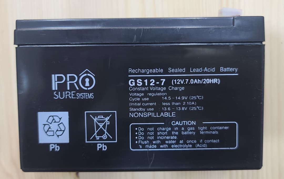 Batterie 12V 7Ah